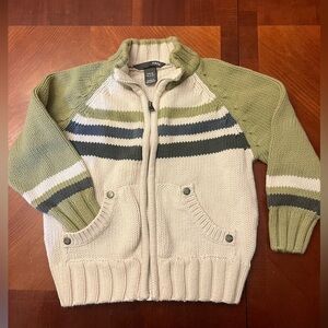 3/$20 H&M Boys Zip-Up Cardigan Sweater 2-3 Years Cotton